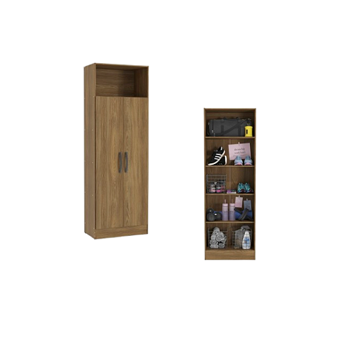Armario Multiuso - Ref. N409 - Nogueira - Kappesberg - LOJA MUNDI