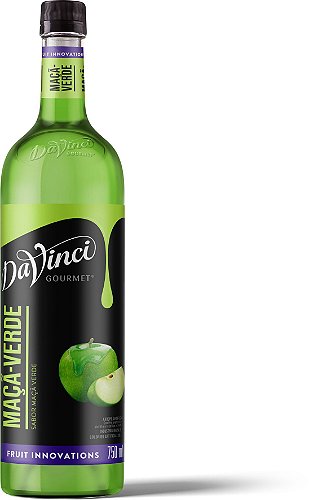 Xarope de Maçã Verde Da Vinci/Gourmet vidro 750ml no Atacado - Atacadão