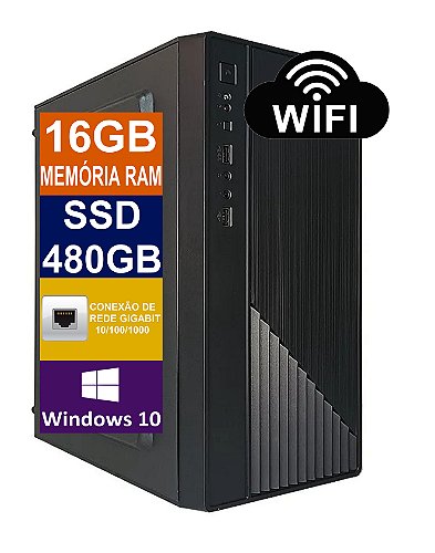 Computador Intel Core I7 3770 - 8GB RAM - SSD 480GB - 500W Computador Intel Core I7 3770 - 8GB RAM - SSD 480GB - 500W