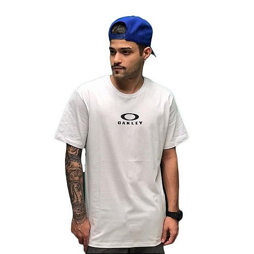 Camiseta Oakley Branca 464BR ⋆ Sanfer Acessórios