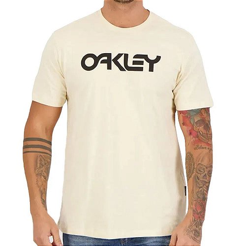 Camiseta Oakley Bark New White - l Surftrip l