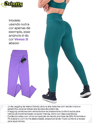 Legging 3D Básica Poliéster - GT Moda Fitness