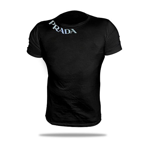 Camiseta Prada Logo 3D - Outlet Premium Sorocaba
