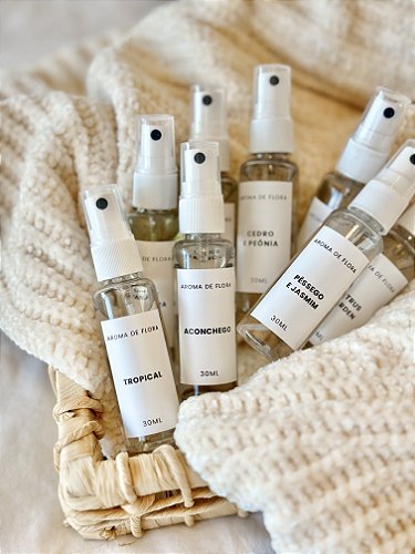 Home spray Aconchego 30ml - Aroma de Flora
