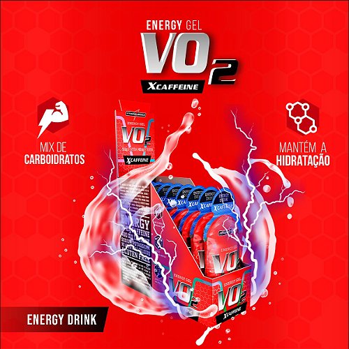 Suplemento Energético Vo2 Gel X-Caffeine Integralmédica Energy