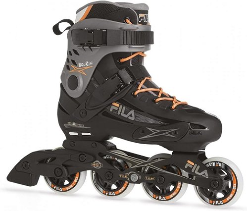 PATINS FILA LEGACY PRO 80 BLACK/SILVER/RED - Brasil In Line