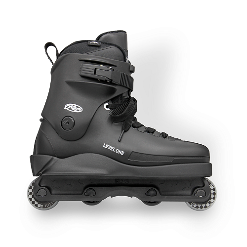PATINS INLINE RAZORS CULT LEVEL ONE JUNIOR - PRETO - Brasil In Line