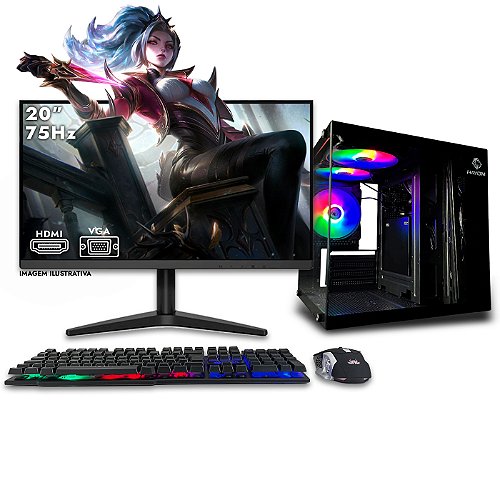 Computador NextPC Gamer Completo Intel Core i7 4ª, GTX 750ti 2GB
