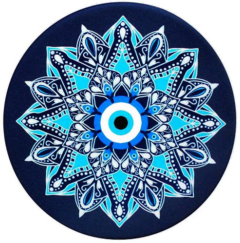 MousePad Coruja Mandala De Neoprene Personalizado 20 Cm MousePad Coruja Mandala De Neoprene Personalizado 20 Cm