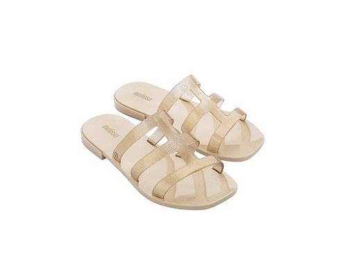 Sandália chinelo rasteirinha melissa slide velvet lançamento 2020 - R$  49.00, cor Preto (rasteira) #44846, compre agora | Shafa