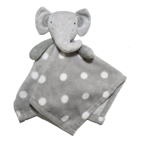 Naninha Para Bebê Bichinho de Pelúcia Antialérgico Elefante Azul Color Baby  : : Brinquedos e Jogos