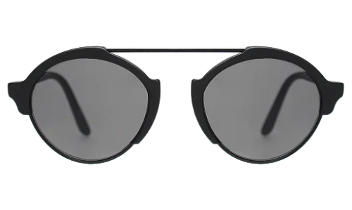 Illesteva Milan III Matte Black Rose Mirror Visionari