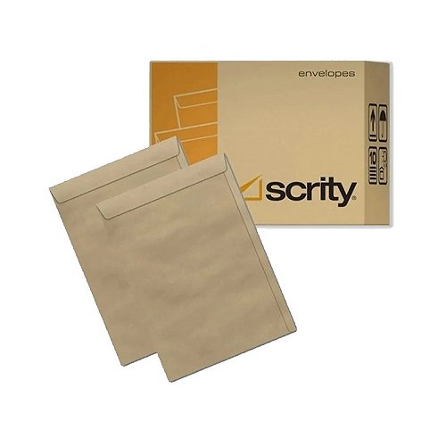 Caixa de Envelope Kraft 176x250cm 250 Uni Skn025 Scrity - Shopel Papelaria