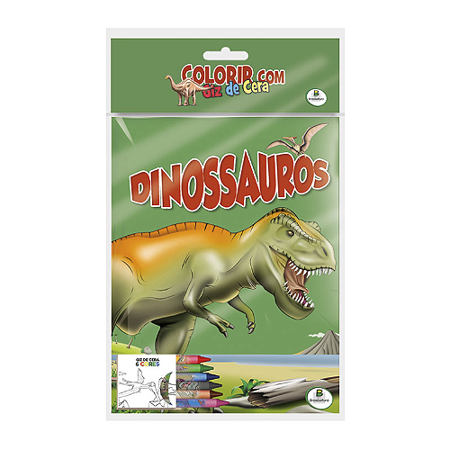 Livro Para Colorir - Dinossauros Fantásticos