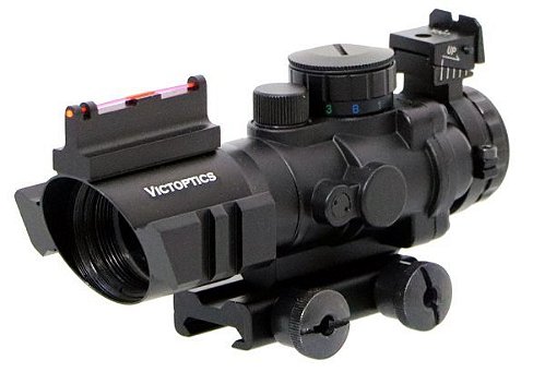 VICTOPTICS SCOPE S6 1-6X24I FIBER - Squad Imports