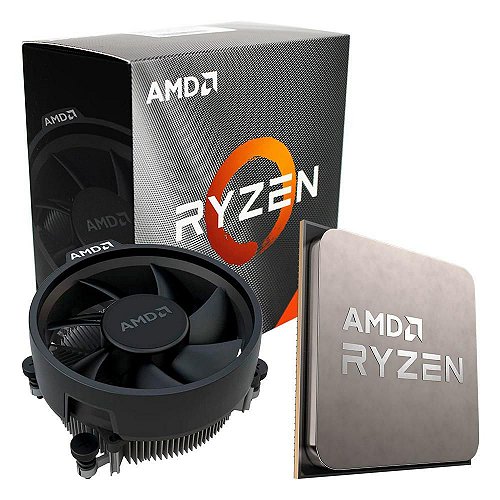 Kit Processador AMD Ryzen 5 4500 Asrock Steel Legend B450 - BS