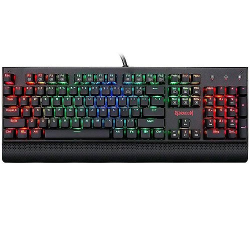 Teclado Trust GXT877 Scarr Rainbow Switch Linear Red 23385 - BS