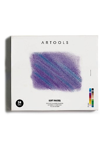 Giz Pastel Seco Nouvel Carré Pastel NCT-24A - 24 Cores - Casa Elias