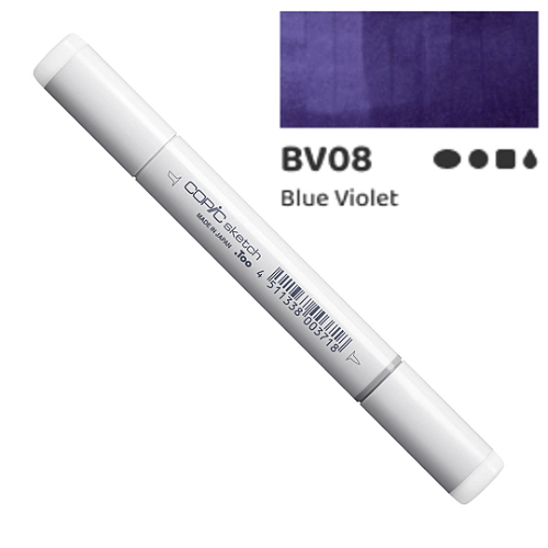 スキー MARKER Speed Point M 11.0 Titanium (N4) Caneta Marcador Copic Sketch - Soft Violet (BV11) - Casa Elias
