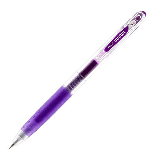 Caneta Esferográfica Gel Pop´lol Pilot - Azul Escuro - Casa Elias