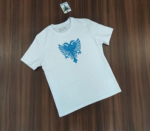 Camiseta Cavalera Indie Tracing Bicolor Estampa Emborachada - Cor