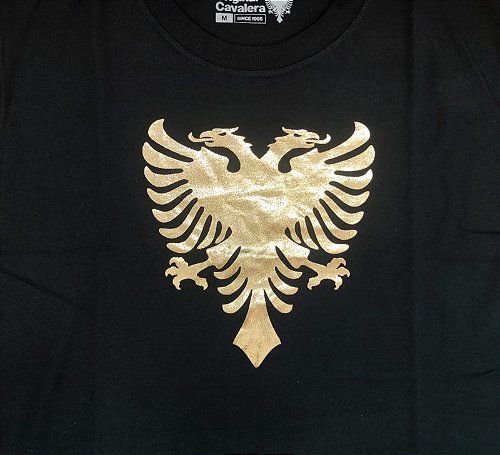 Camiseta Cavalera Águia Dourada - MS Boutique