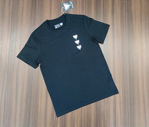 Camiseta Cavalera Estampada Águia Masculina - Preto