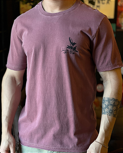 Camiseta John John Logo Chumbo Degrade - Outlet360