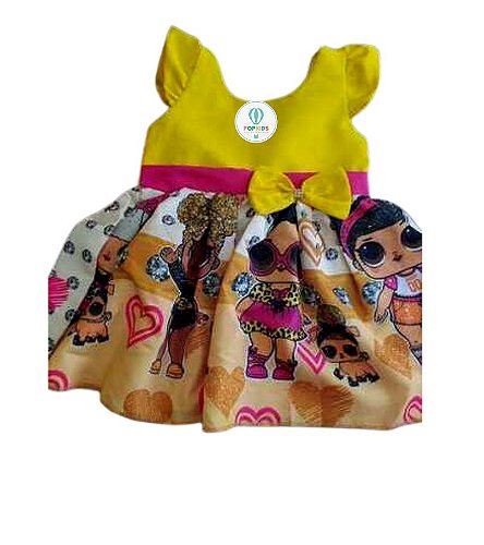 Vestido Temático Moana Bebê E 1 ano - PopKids Store Moda Infantil