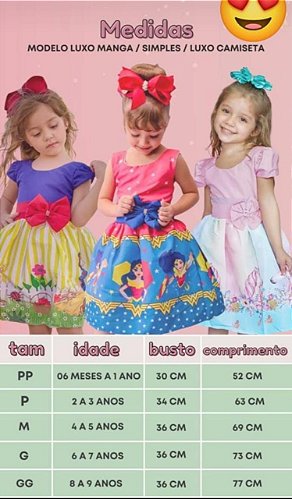 Vestido Princesa Sofia - Mimos da Gi
