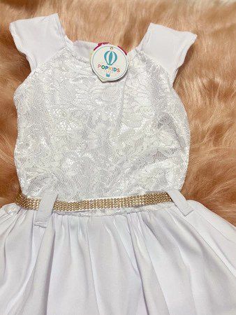 Vestido Temático Simples Moana - Tam.PP - PopKids - Vestido