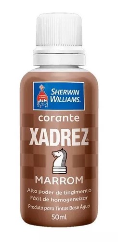 CORANTE XADREZ 50ML PRETO - BERGAMINI CONSTRUÇÃO