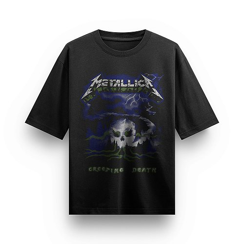 Metallica Playeras Manga Larga Para Hombre Y Mujer D08 | Meses Sin Interés