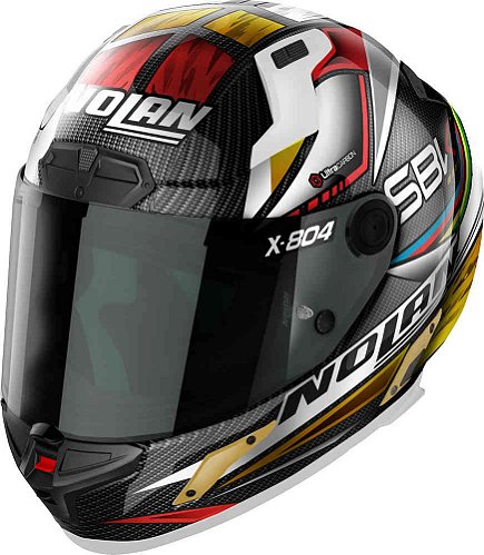 Nolan X-804 RS Ultra Carbon Silver Edition Capacete - Racing Pro