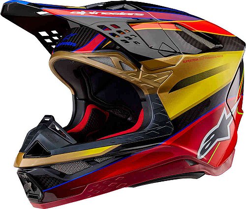 Alpinestars Supertech S-M10 Flood 2024 Capacete de Motocross