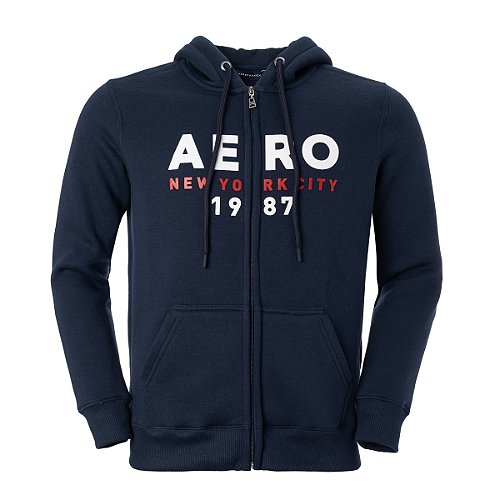 Moletom Aeropostale Masculino New York Cor Preto Sea Street