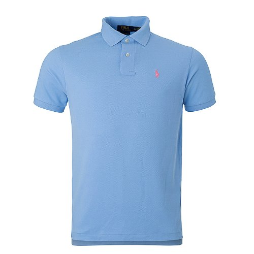 Camisa Polo Ralph Lauren Custom Fit Cor Vermelha - Sea Street