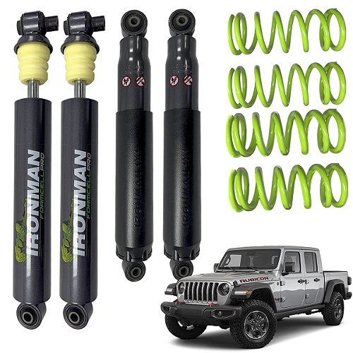 Kit Suspensão IronMan Foamcell Pro 4 Polegadas para Jeep Wangler