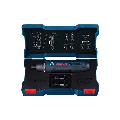 ATORNILLADOR A BATERÍA BOSCH GO 3,6V BIVOL PROFESSIONAL