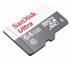 Cartão de Memória  Micro SD Card 64GB- SanDisk