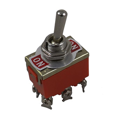 Chave HH Alavanca KN-1322 3 Posições | Baú da Eletrônica - Baú da