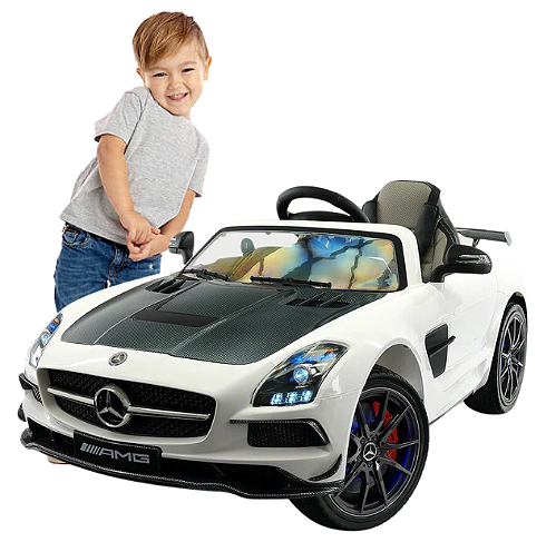 Carro Elétrico Infantil Mercedes GLV Branca 12V Bandeirante - Fátima Criança