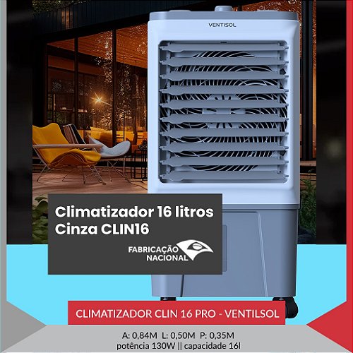 CLIMATIZADOR VENTISOL 16LTS — imagem 3