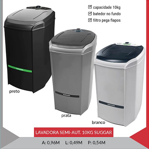 LAVADORA SUGGAR LAVAMAX ECO — imagem 3