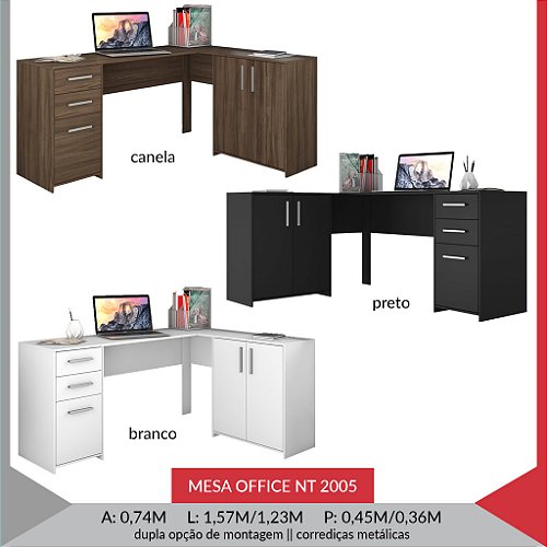 MESA OFFICE NT2005 — BRANCO