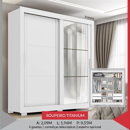 ROUPEIRO TITANIUM — BRANCO