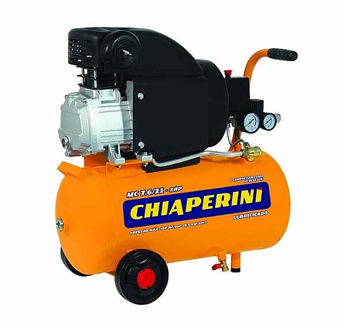 CHIARELI - Compressor Ar Direto PRESSURE Hobby Series Bivolt c/ Kit Pintura