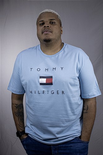 Camiseta Estampa Logo Gola C  Tommy Hilfiger - Tommy Hilfiger
