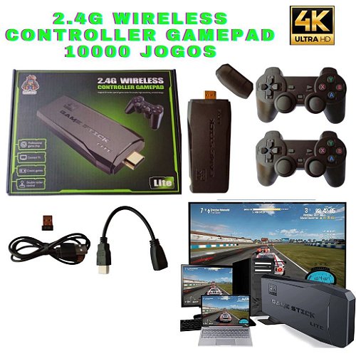 Mini Console Video Game Portátil Sup 400 Jogos Retrô Com Controle Liga na  TV Dois Jogadores Tela 3 - Peak Eletrônicos e Acessórios
