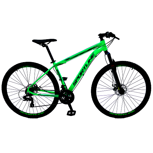 ソラ Bicicleta Aro29 Sportline SLX1 Shimano 21V Freio a Disco Mecânico